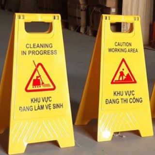 Biển bảng cảnh báo chữ A nội dung Khu vực đang thi công 4 Biển bảng cảnh báo chữ A nội dung Khu vực đang thi công - bang chu a 3