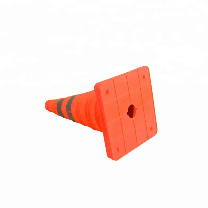 Cọc tiêu giao thông di động co rút Hàn Quốc 68 cm 2 Cọc tiêu chóp nón giao thông co rút Hàn Quốc 48 cm - coc tieu han quoc 1
