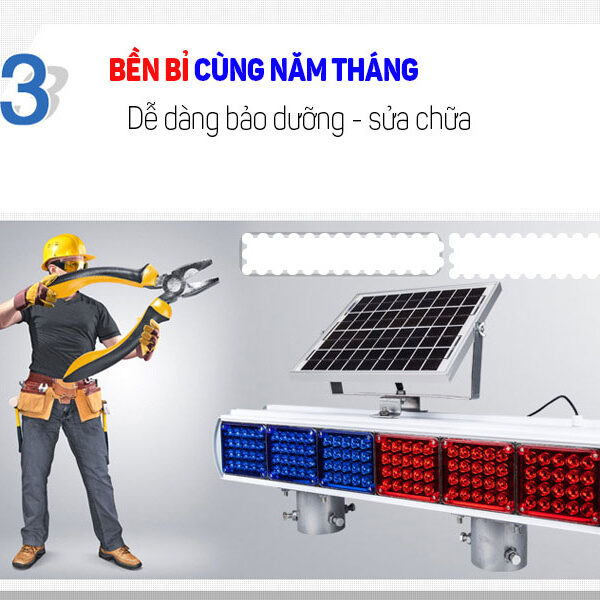 Đèn giao thông năng lượng mặt trời quan sát 4 phía - den giao thong nang luong mat troi quan sat 4 phia 3