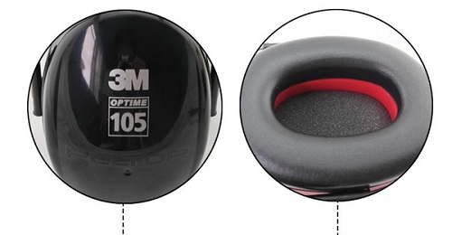 Ốp tai chống ồn 3m H10A 5 Ốp tai chống ồn 3m H10A - tai nghe chong on 3m h10a 1