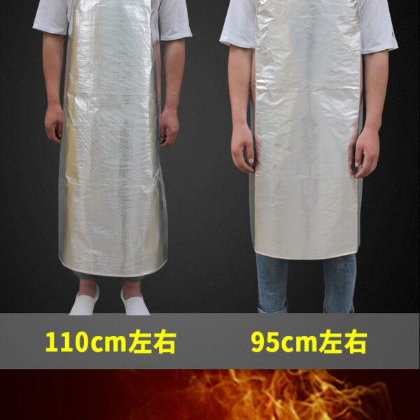 Yếm chống cháy vải bạt amiang loại 95 cm - ycc bhvn 6