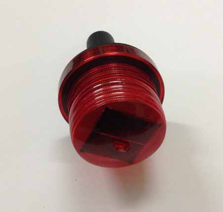 Đèn cảnh báo năng lượng mặt trời cắm cọc đa năng 3 den xoay canh bao cam coc cam cot nang luong