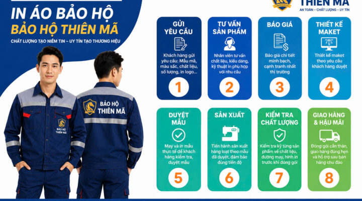 Dịch vụ may quần áo bảo hộ chống hóa chất theo yêu cầu tại Việt Nam
