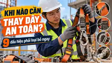 Khi nào cần thay dây an toàn - 9 dấu hiệu phải loại bỏ ngay